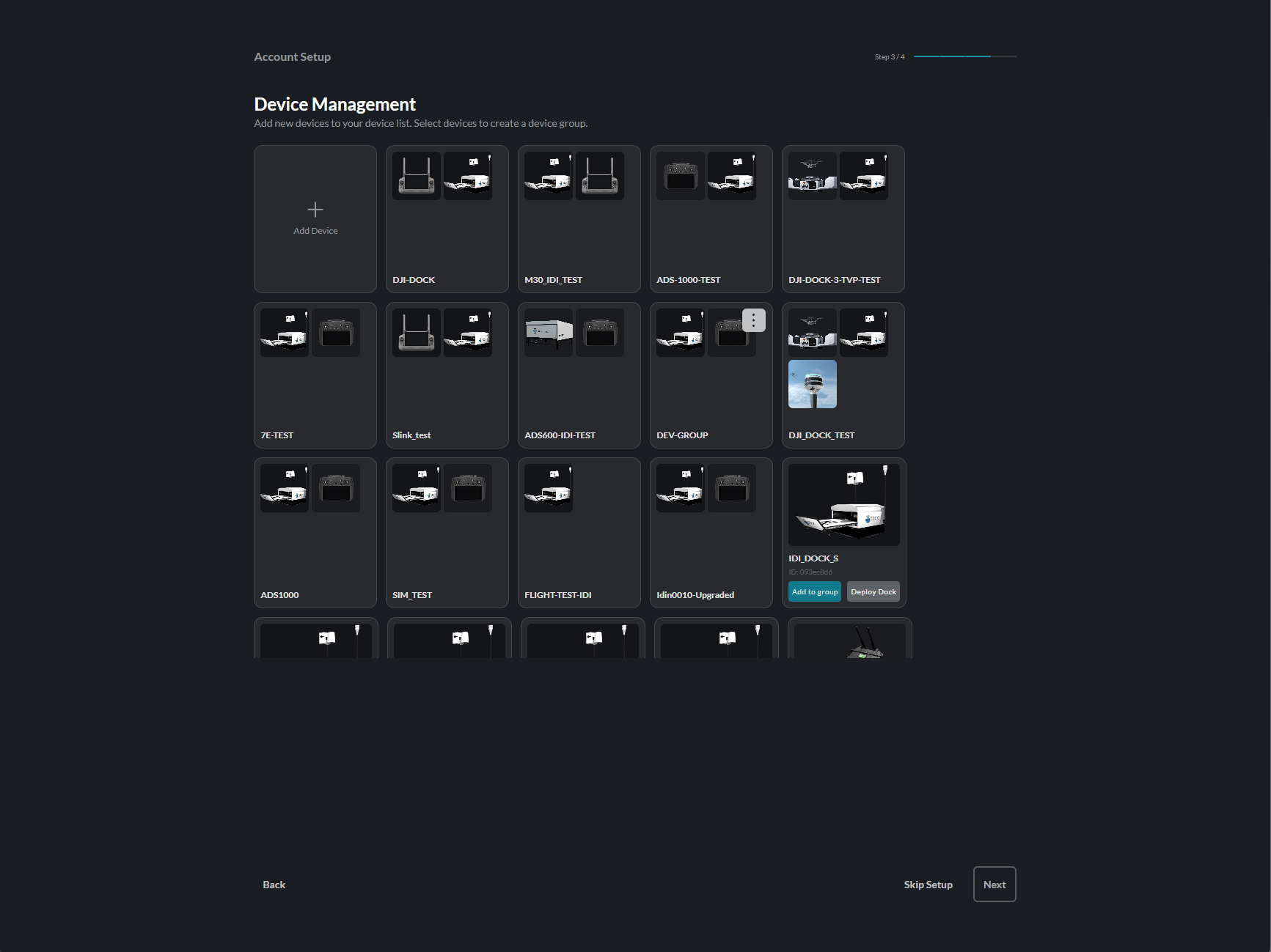 Device Management Setup