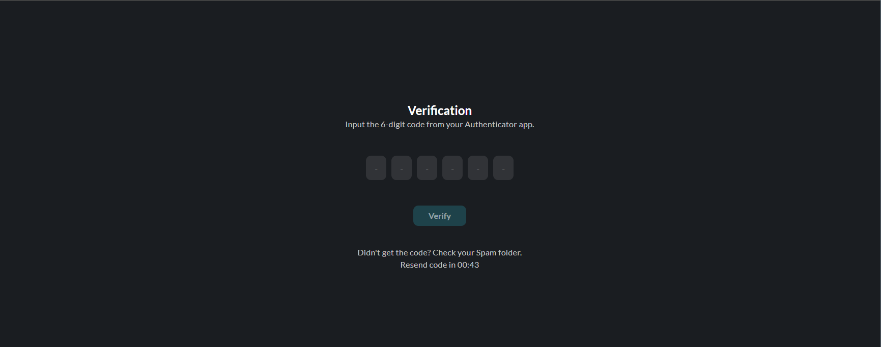 2FA Verification
